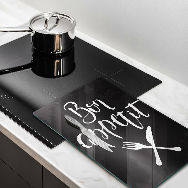 Cutting board The inscription Bon Appetit