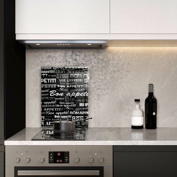 Cutting board Kitchen text Bon Appetit