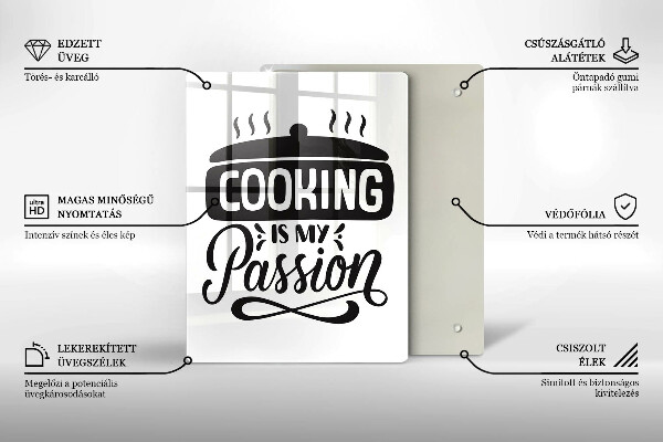 Cutting board Cooking is my passion