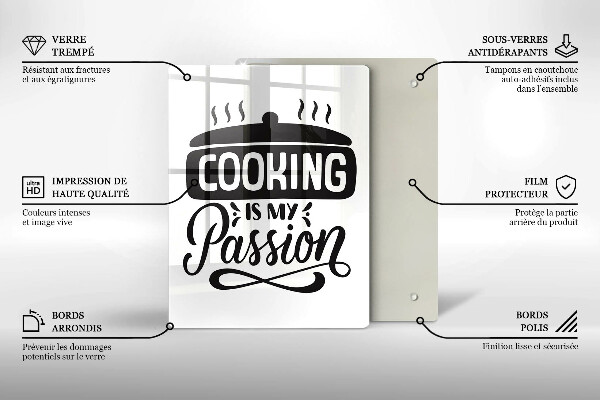 Cutting board Cooking is my passion