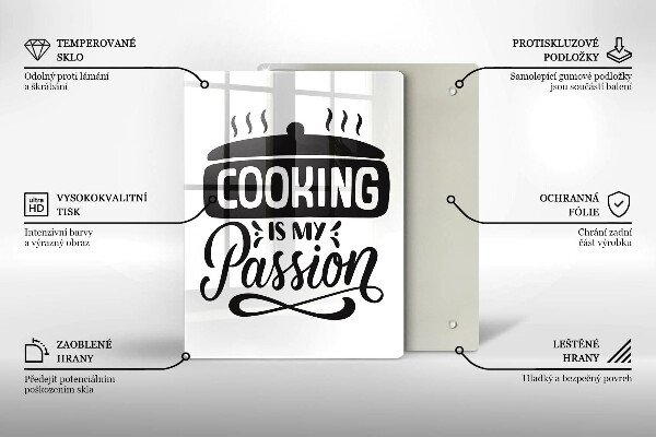 Cutting board Cooking is my passion