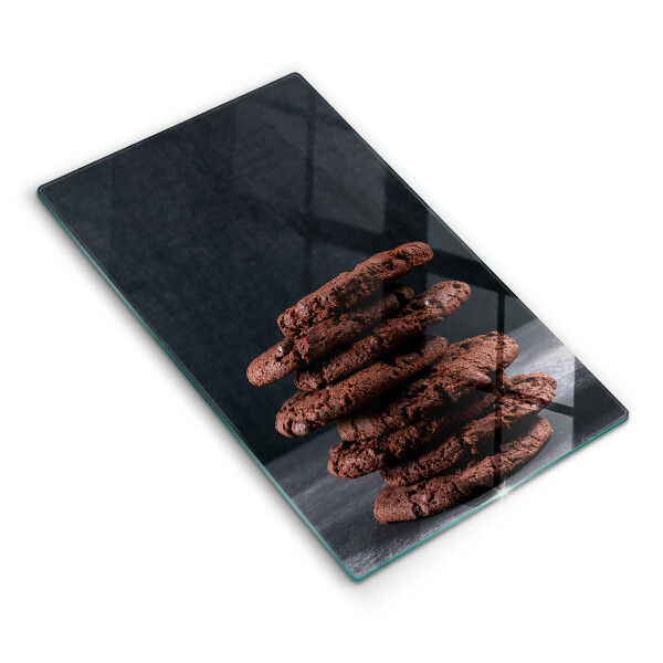 Glass worktop saver Chocolate cookies