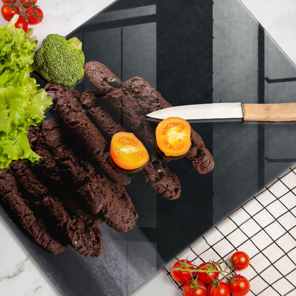 Glass worktop saver Chocolate cookies