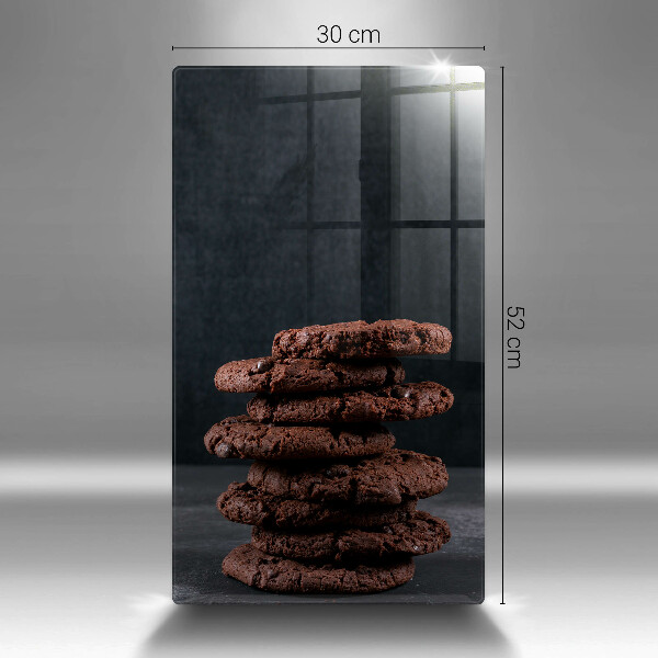 Glass worktop saver Chocolate cookies