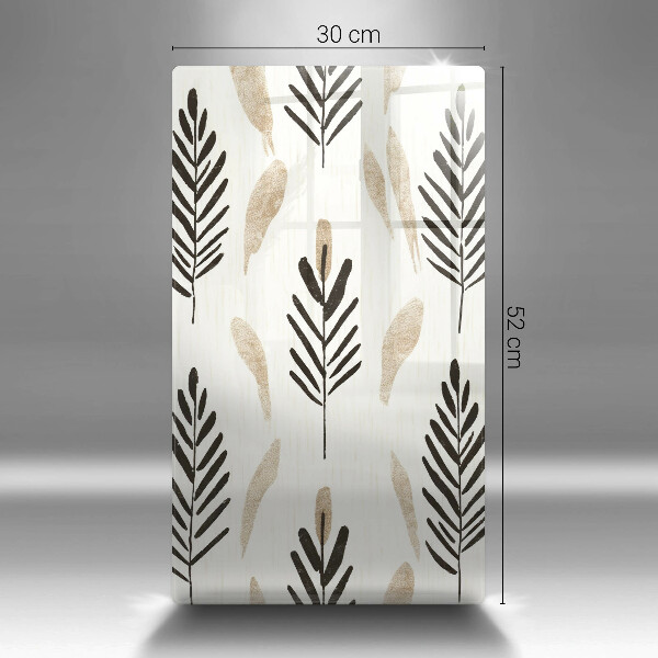 Glass worktop saver Boho plants