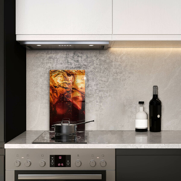 Glass worktop saver Cola drink with ice