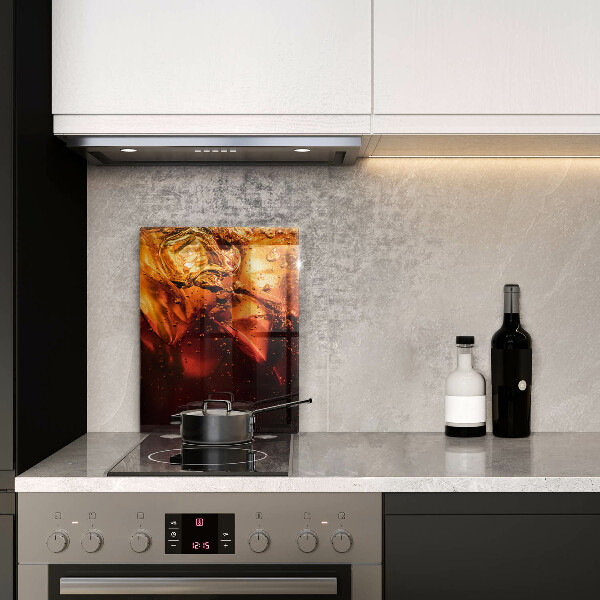 Glass worktop saver Cola drink with ice