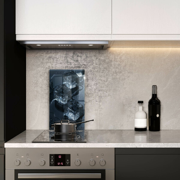 Glass worktop saver Cold ice cubes