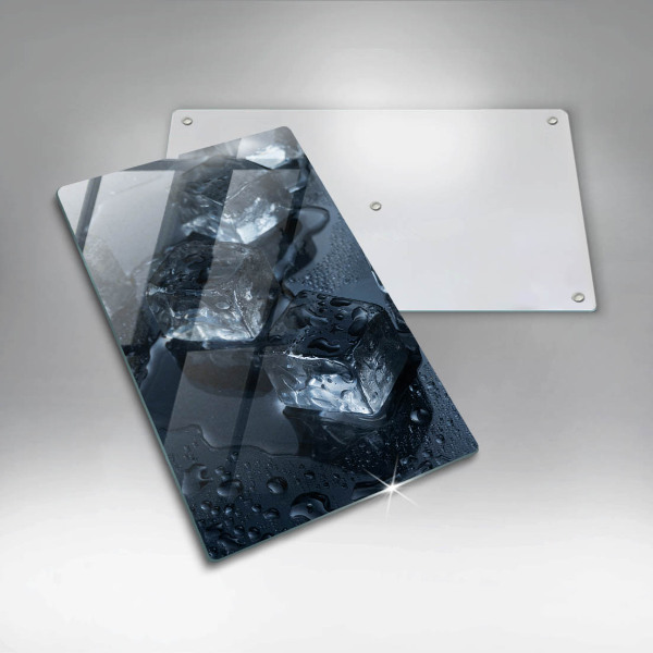 Glass worktop saver Cold ice cubes