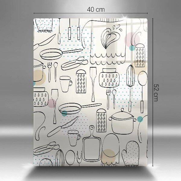 Glass worktop saver Kitchen accessories