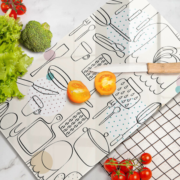 Glass worktop saver Kitchen accessories