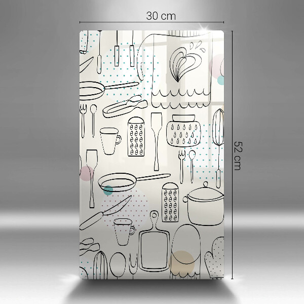 Glass worktop saver Kitchen accessories