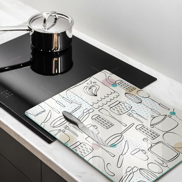 Glass worktop saver Kitchen accessories