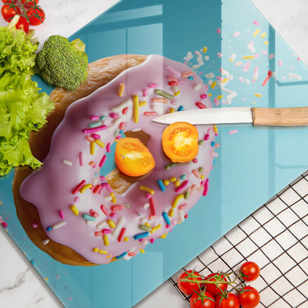 Glass worktop saver Sweet donut