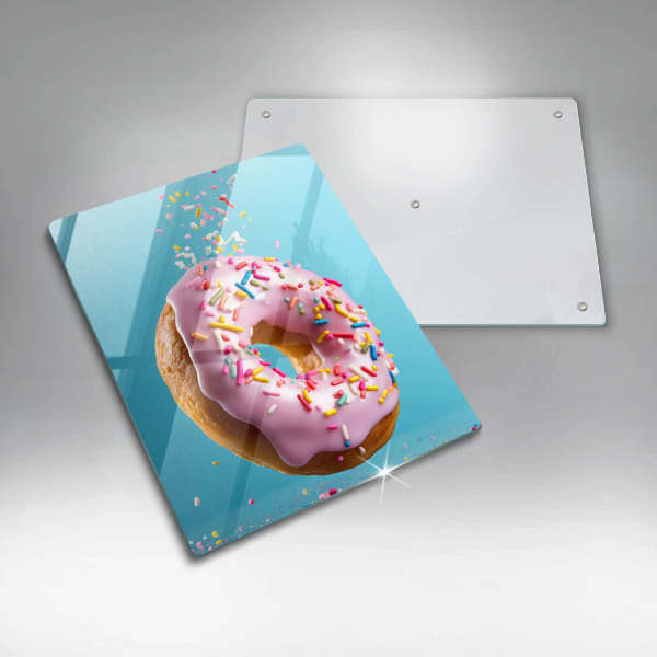 Glass worktop saver Sweet donut