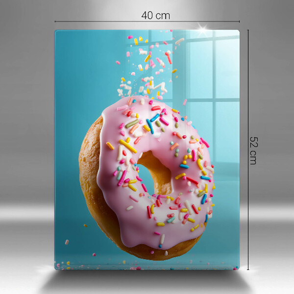 Glass worktop saver Sweet donut