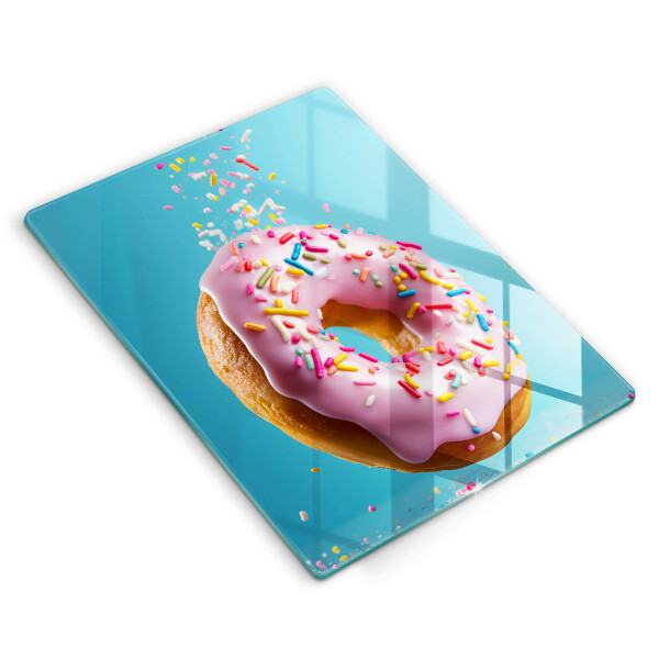 Glass worktop saver Sweet donut