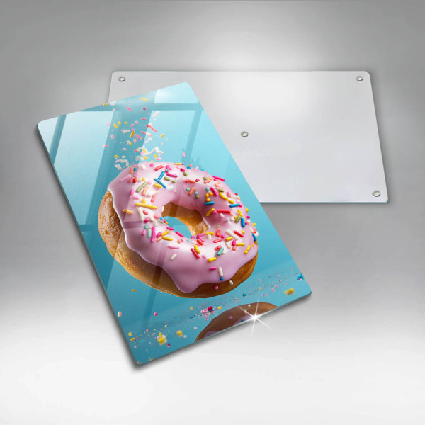 Glass worktop saver Sweet donut