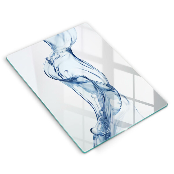 Glass worktop saver Clean water