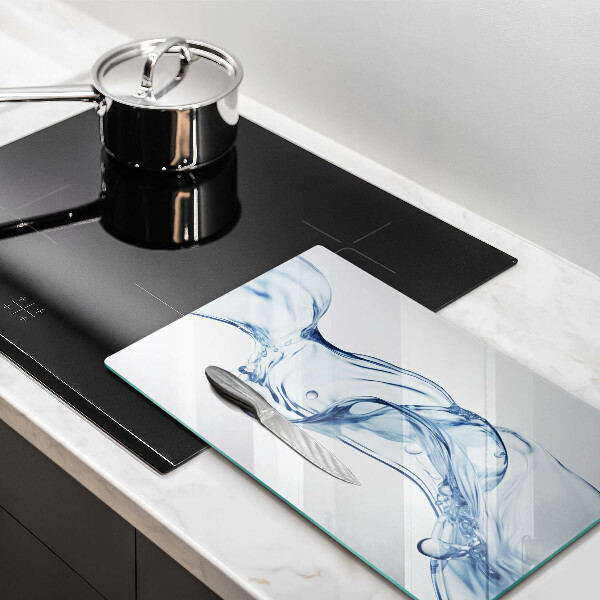 Glass worktop saver Clean water