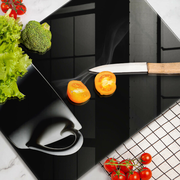 Cutting board A cup of tea