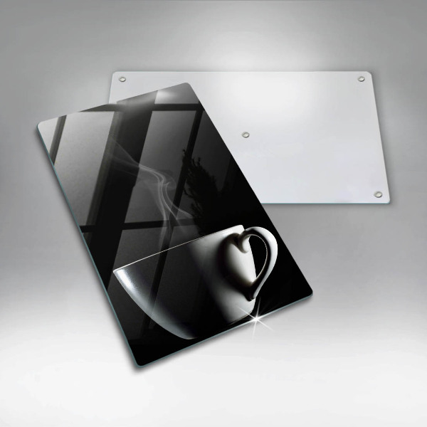 Cutting board A cup of tea