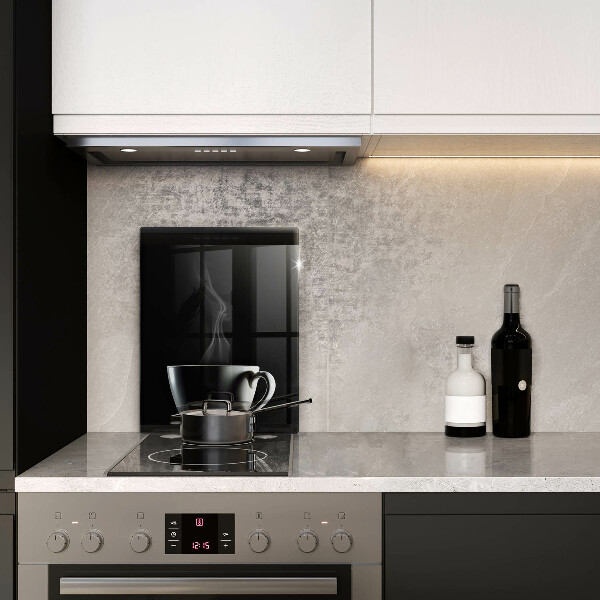 Cutting board A cup of tea