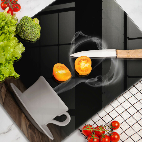 Cutting board Coffee cup heart