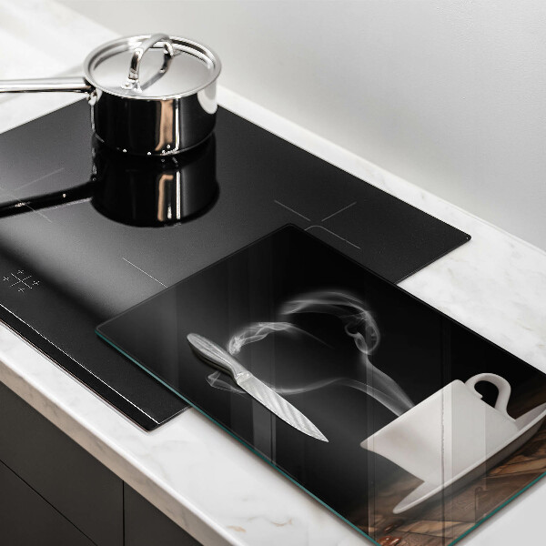 Cutting board Coffee cup heart