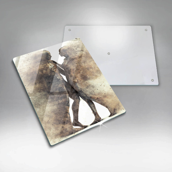 Cutting board Bodies of people in love