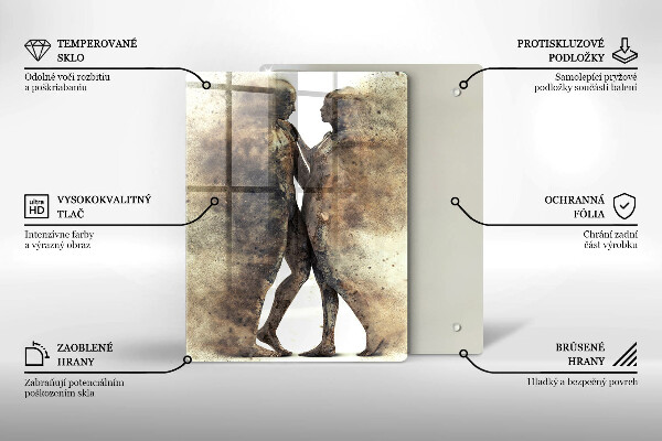 Cutting board Bodies of people in love
