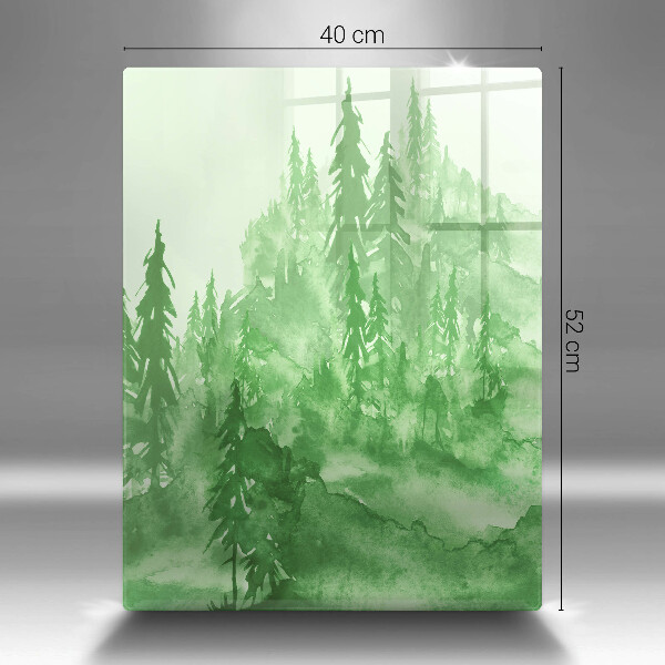 Cutting board Painted forest