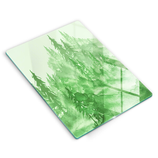 Cutting board Painted forest