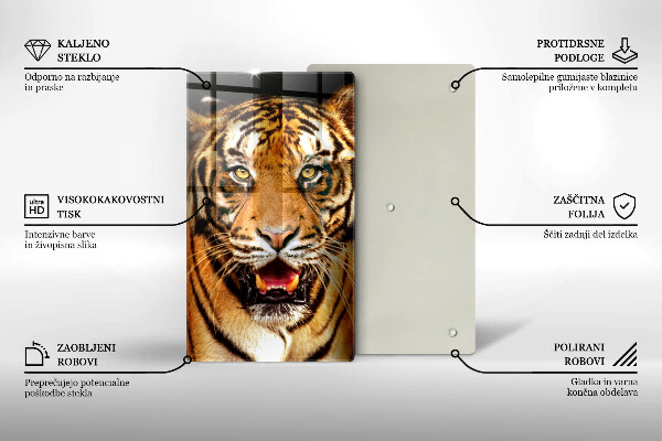 Cutting board Wild animal tiger