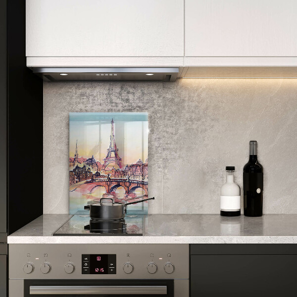 Cutting board Paris landscape Eiffel Tower