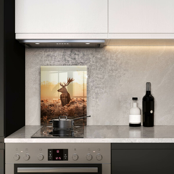 Cutting board Deer in the field