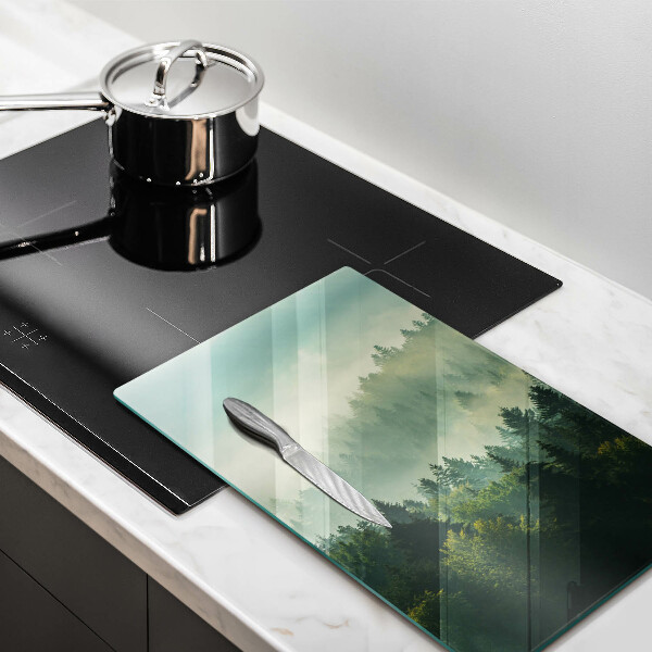 Cutting board Landscape view of the forest