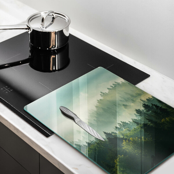 Cutting board Landscape view of the forest