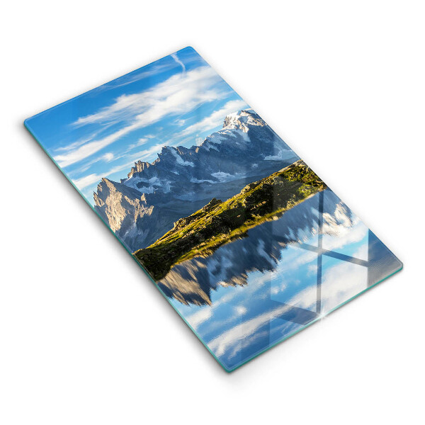 Cutting board Mountain landscape