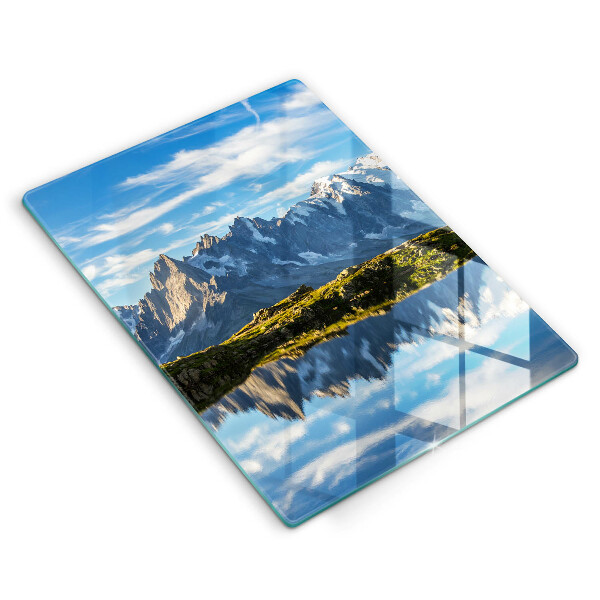 Cutting board Mountain landscape