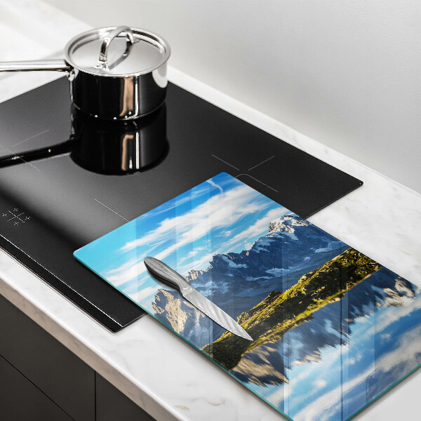 Cutting board Mountain landscape