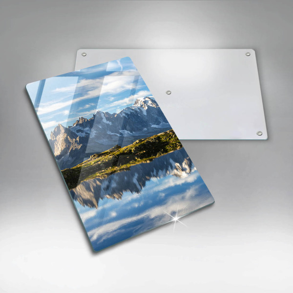 Cutting board Mountain landscape