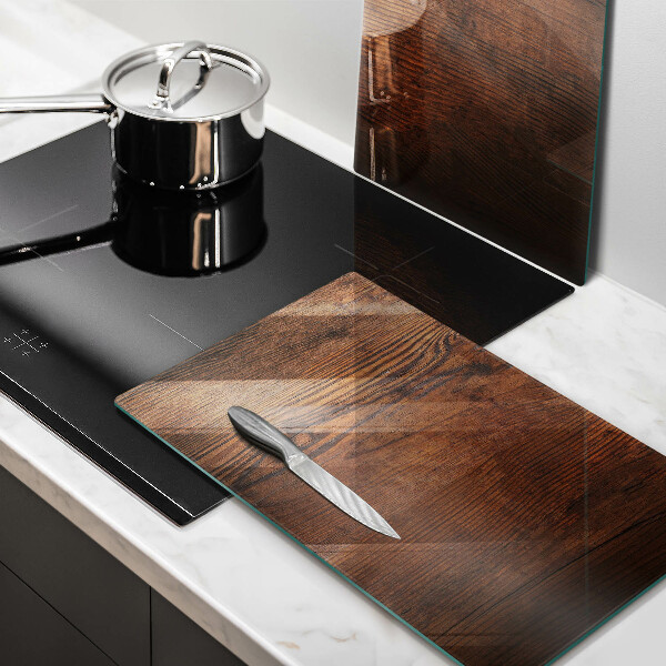 Chopping board Dark wood board