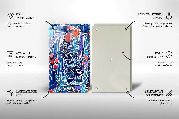 Chopping board Painted meadow