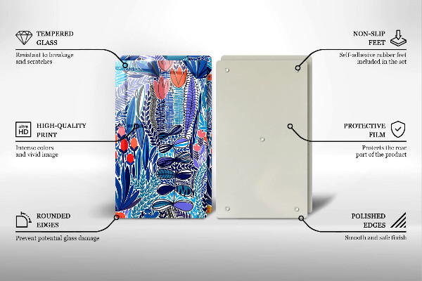 Chopping board Painted meadow