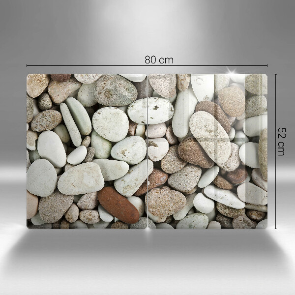 Chopping board Background small stones