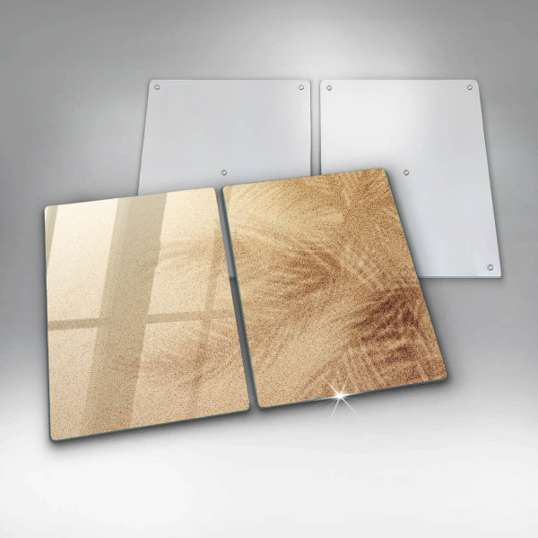 Chopping board Beach sand and holidays