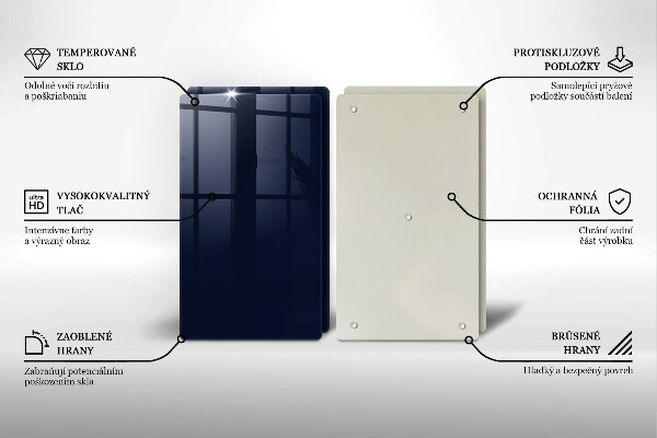 Chopping board Navy blue