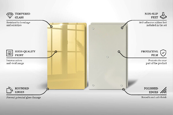 Worktop protector Yellow