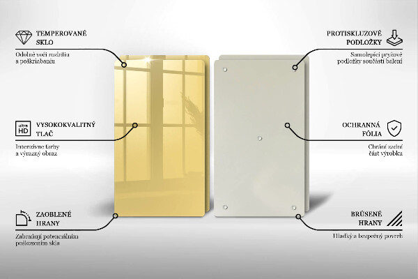 Worktop protector Yellow